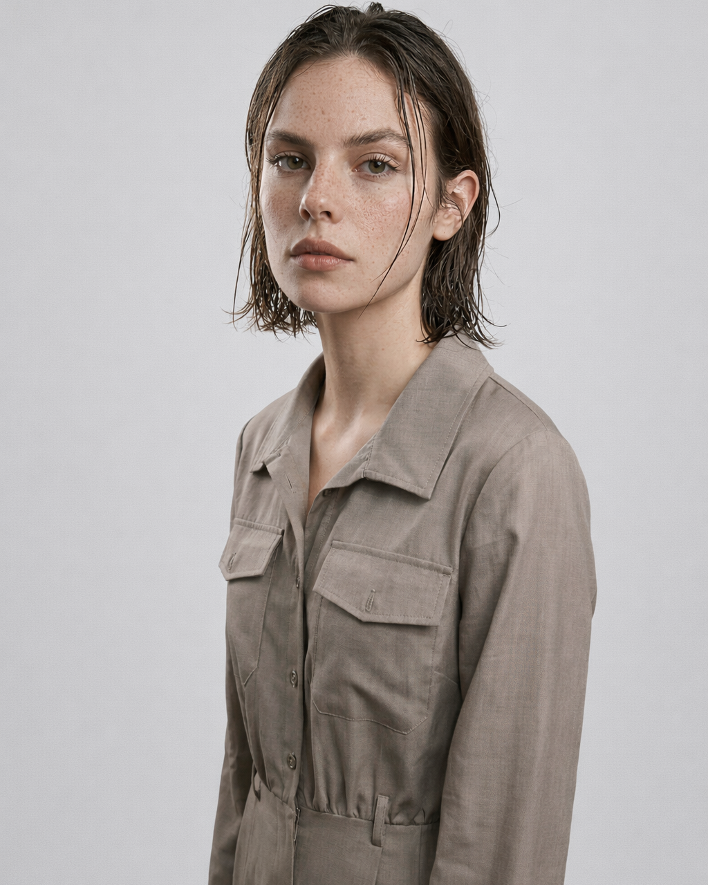 Megan Damen Jumpsuit – Leichter, eleganter Overall mit fließendem Fall für Alltag & Freizeit - - Jumpsuit - Concept Fashionlab