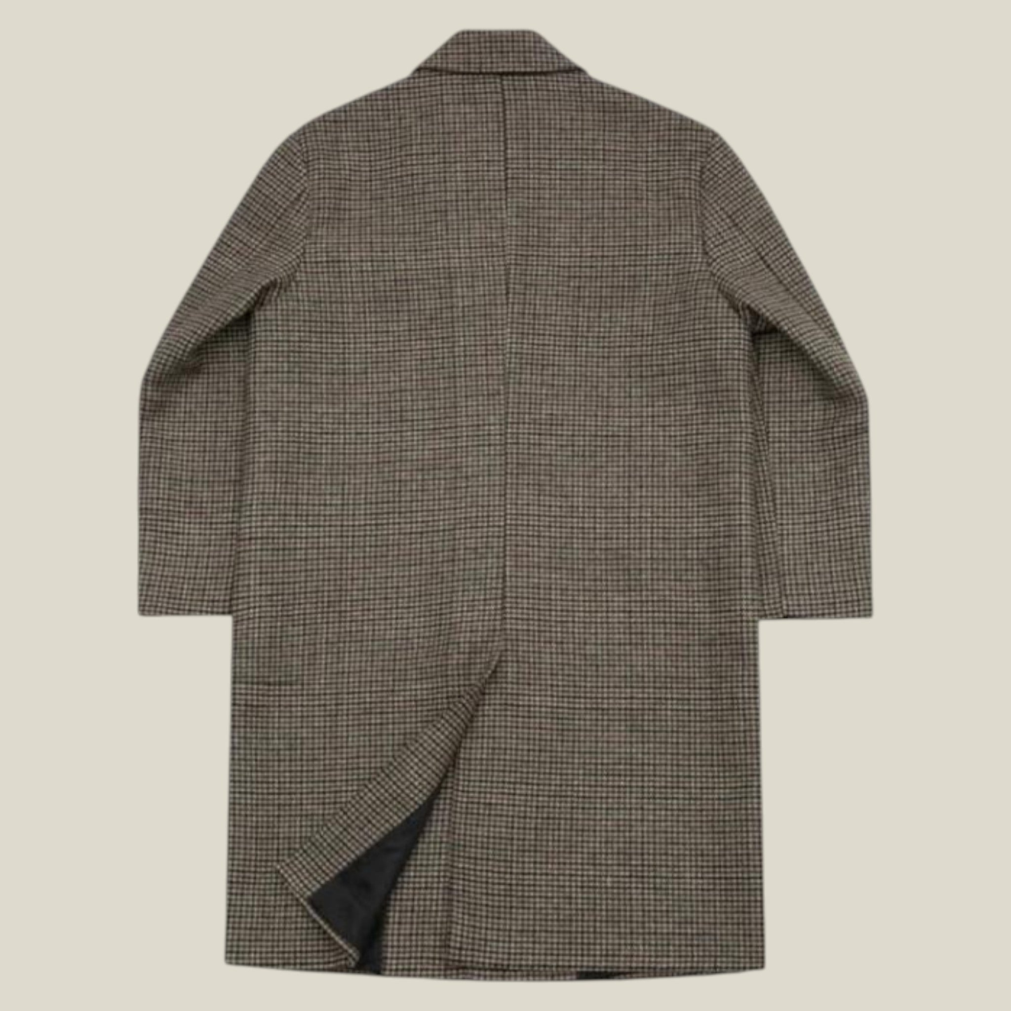 Klassischer Kariert Mantel