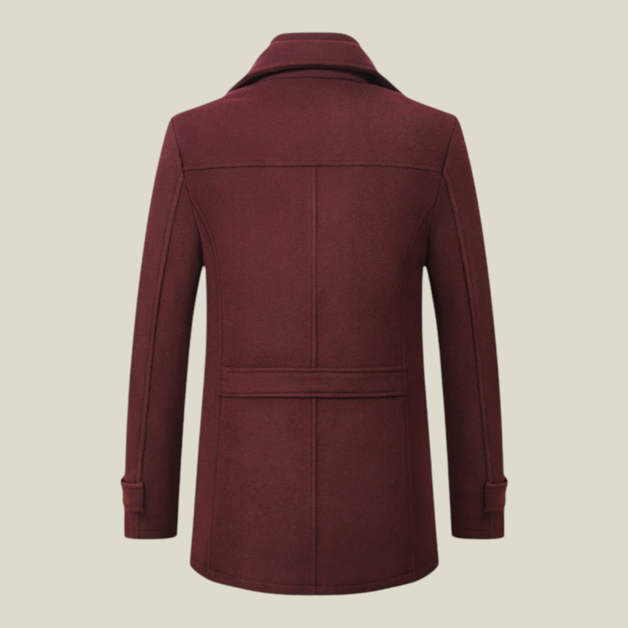 Klassischer Mittel-Lang Mantel