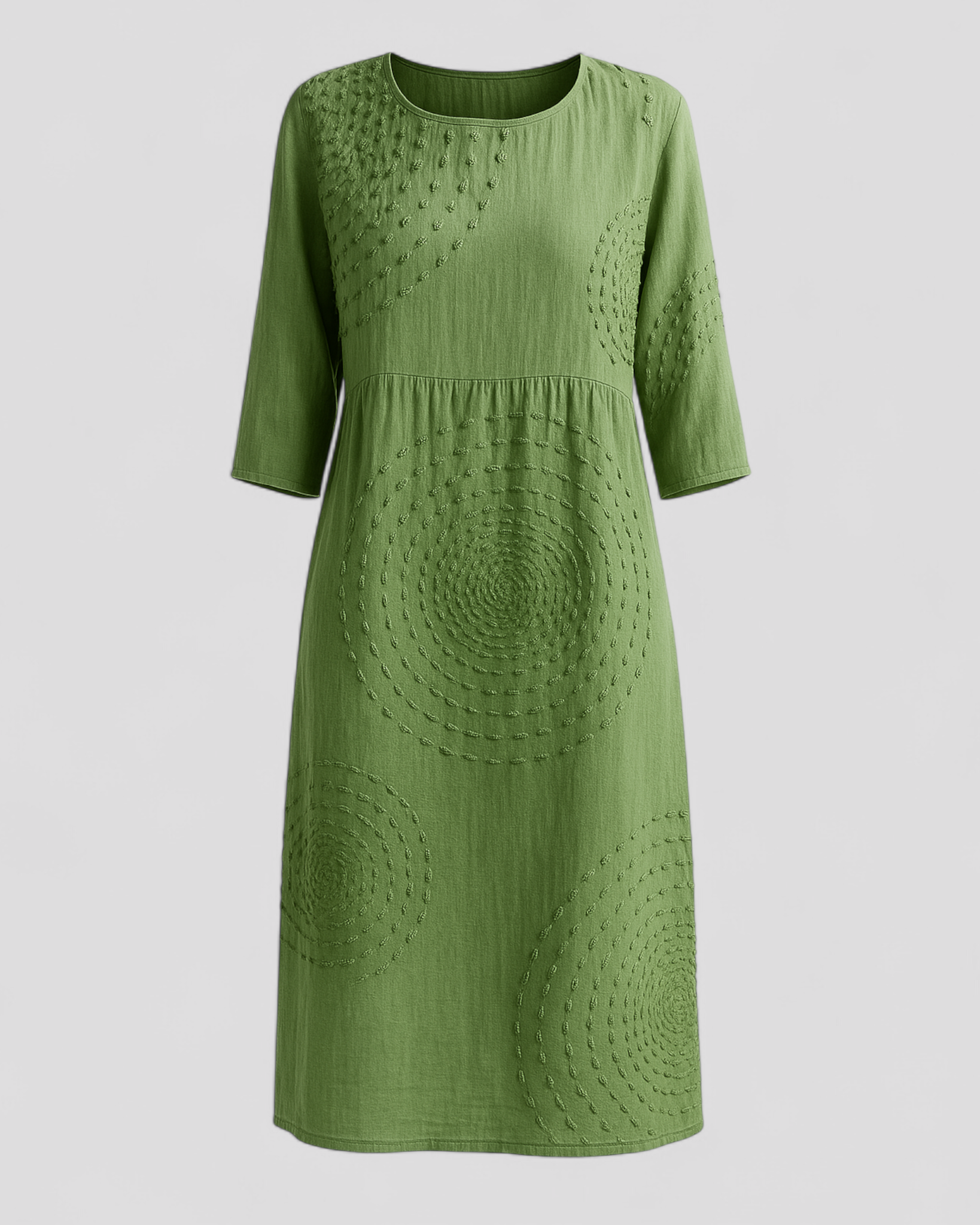 Elegantes Damen-Sommerkleid - Hellgrün - Summer Dress - Concept Fashionlab