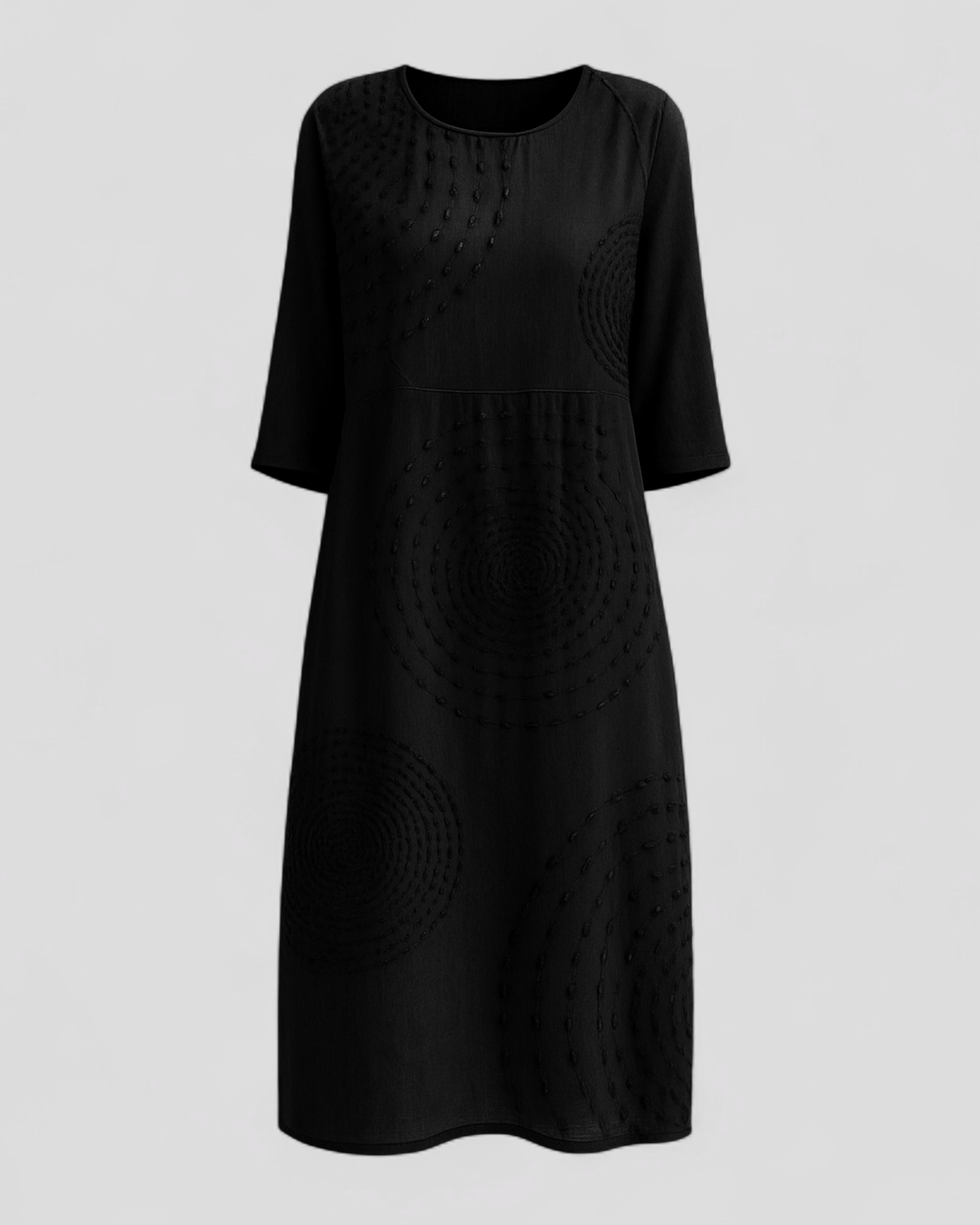Elegantes Damen-Sommerkleid - Schwarz - Summer Dress - Concept Fashionlab