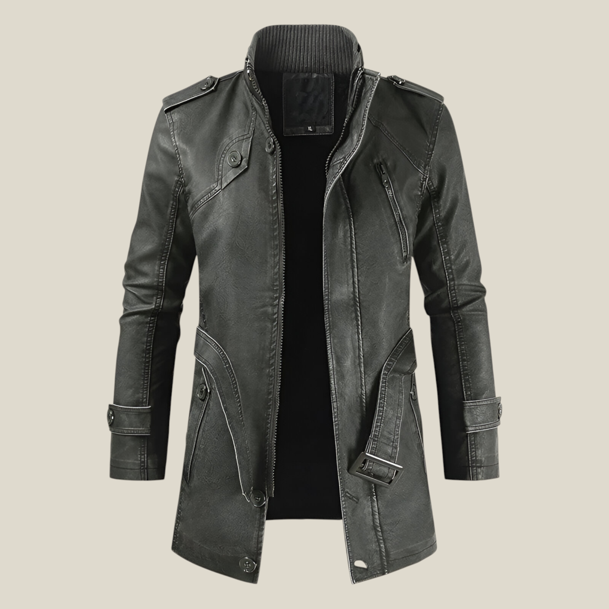 Langer Wintermantel-Concept Fashion Lab