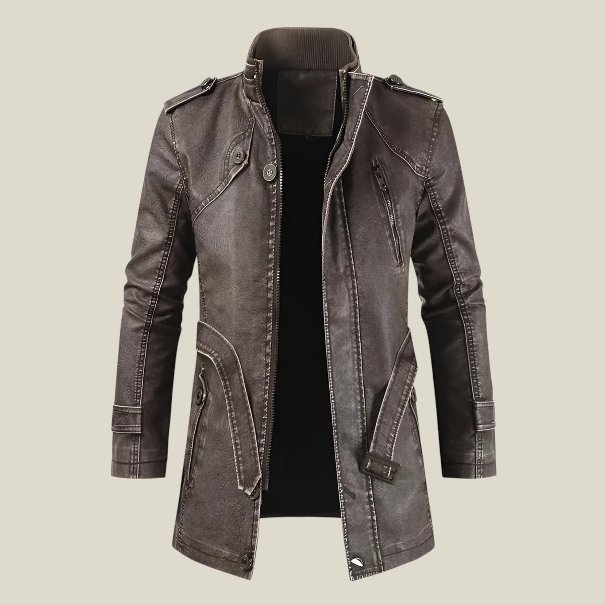 Langer Wintermantel-Concept Fashion Lab