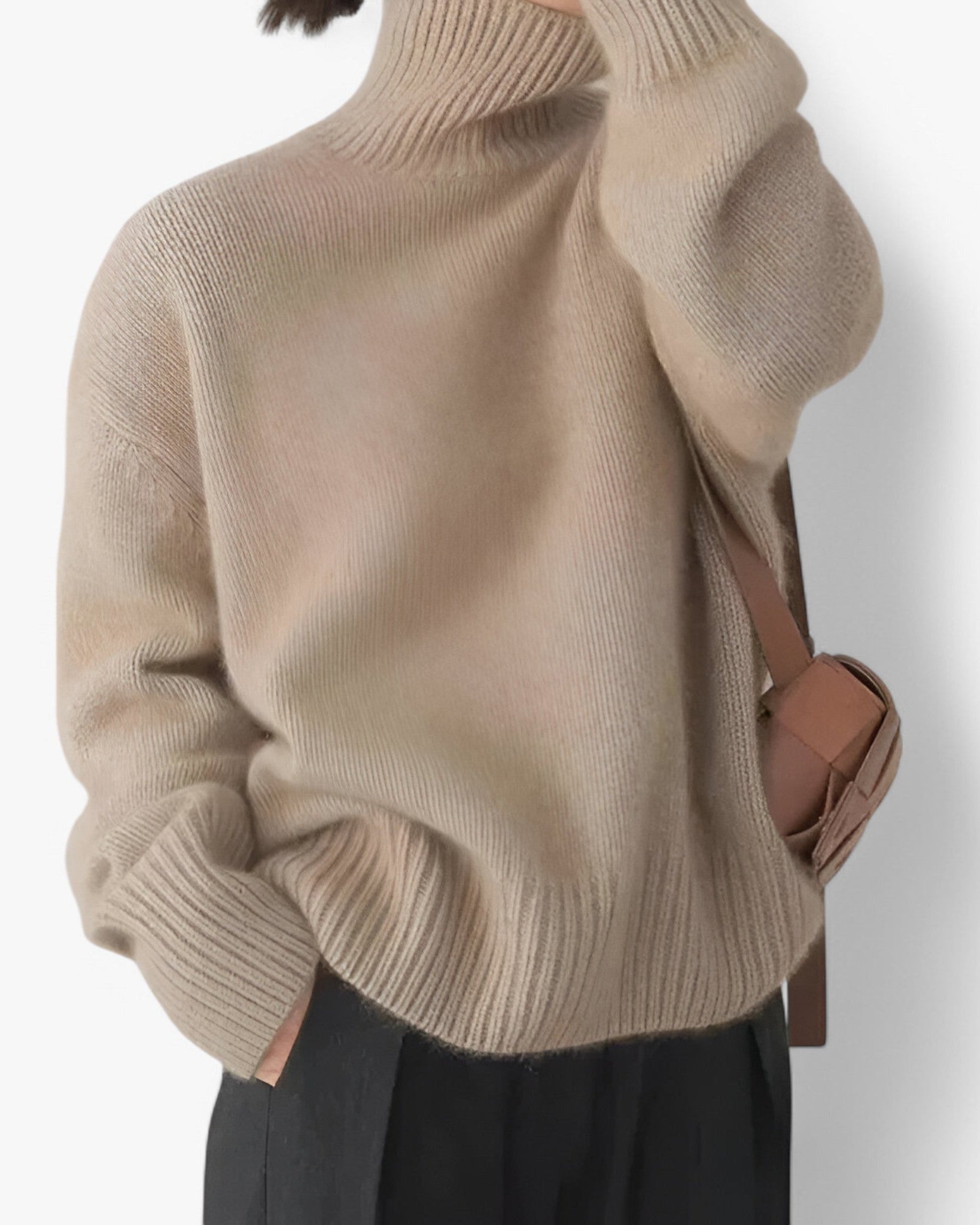 Kaschmir-Pullover: weich, elegant und zeitlos Damen - - Sweater - Concept Fashionlab