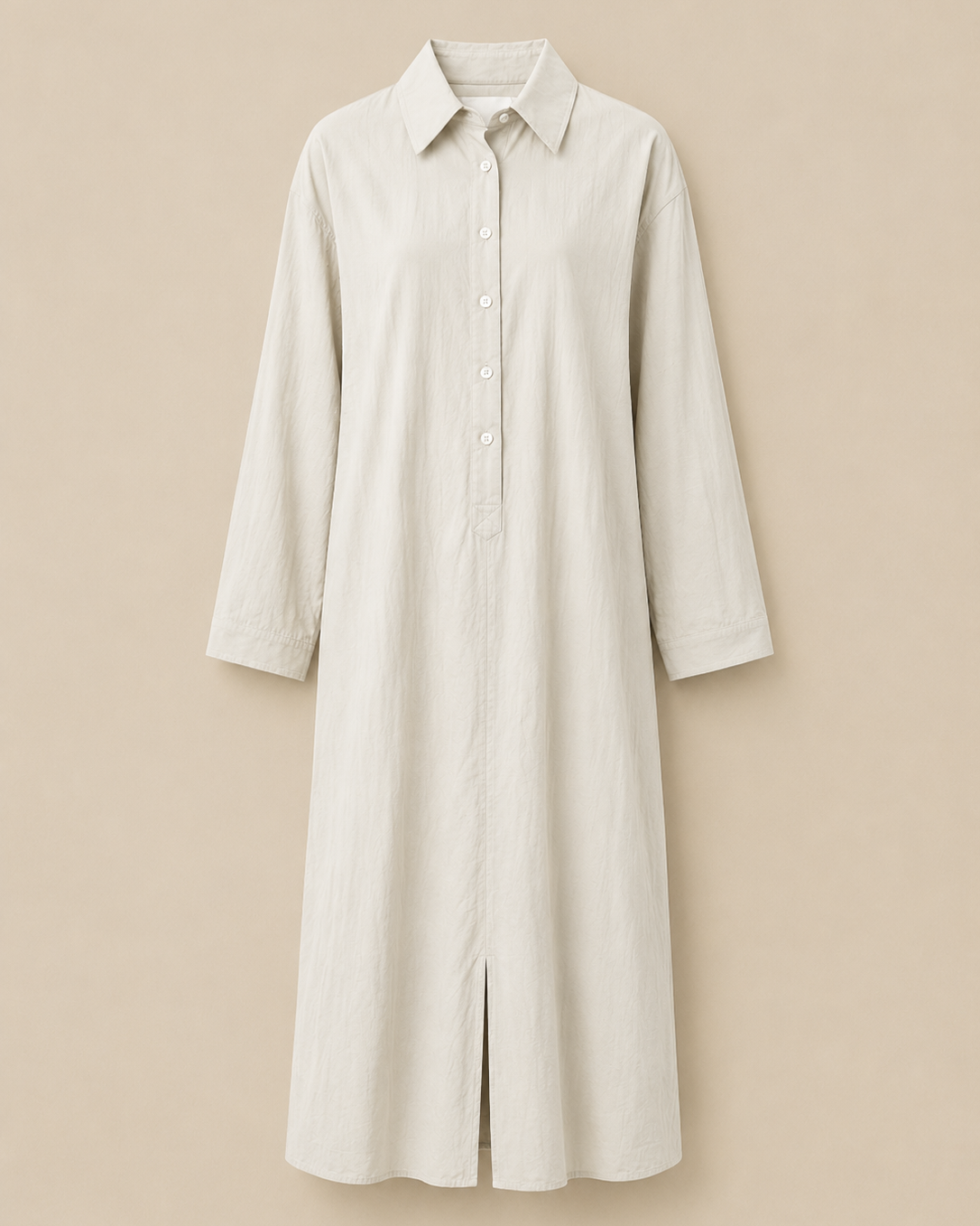 Soline | Lockeres Schwarzes Maxikleid mit Knöpfen - - Maxi Dress - Cow Clothing