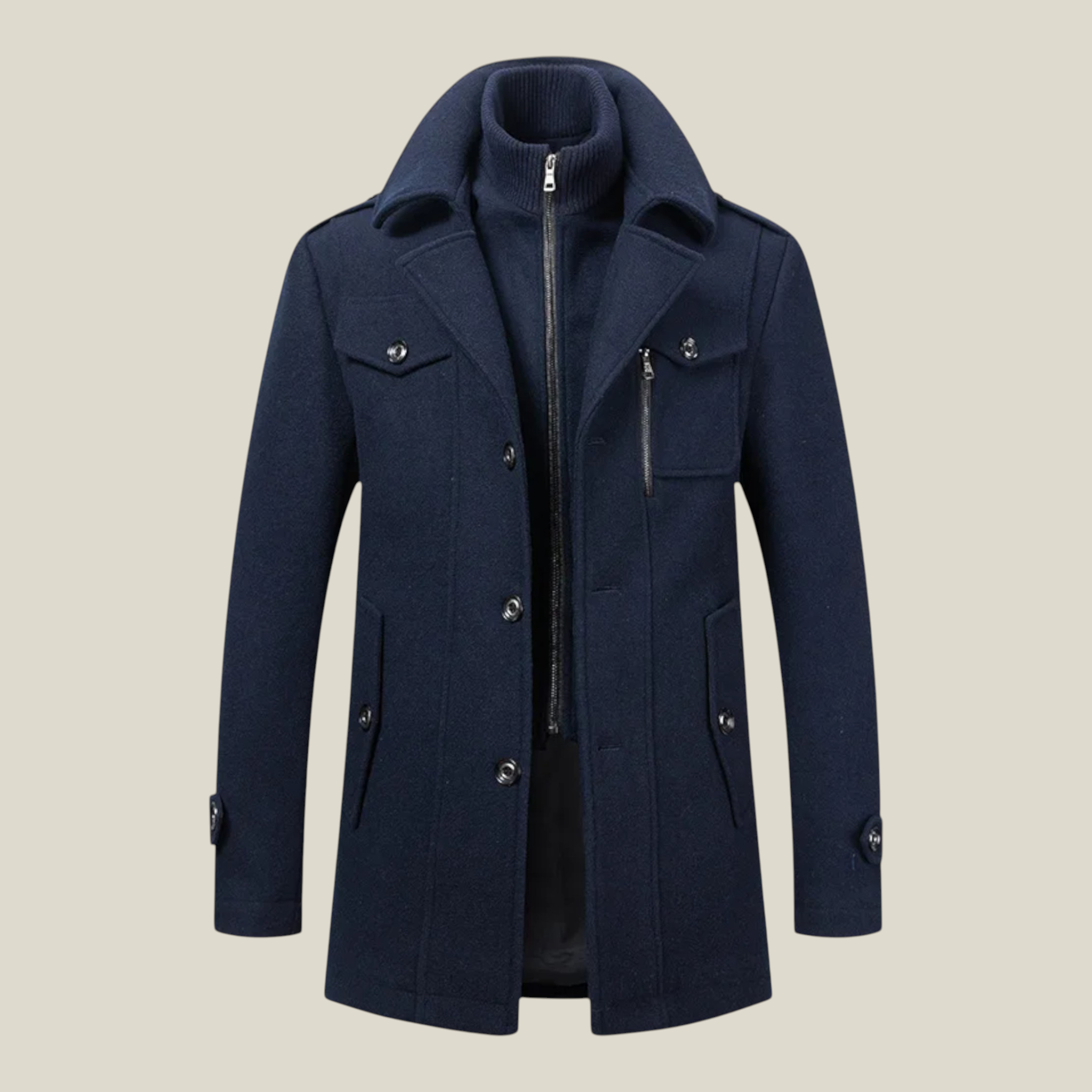 Männer Winter Grabenmantel-Concept Fashion Lab