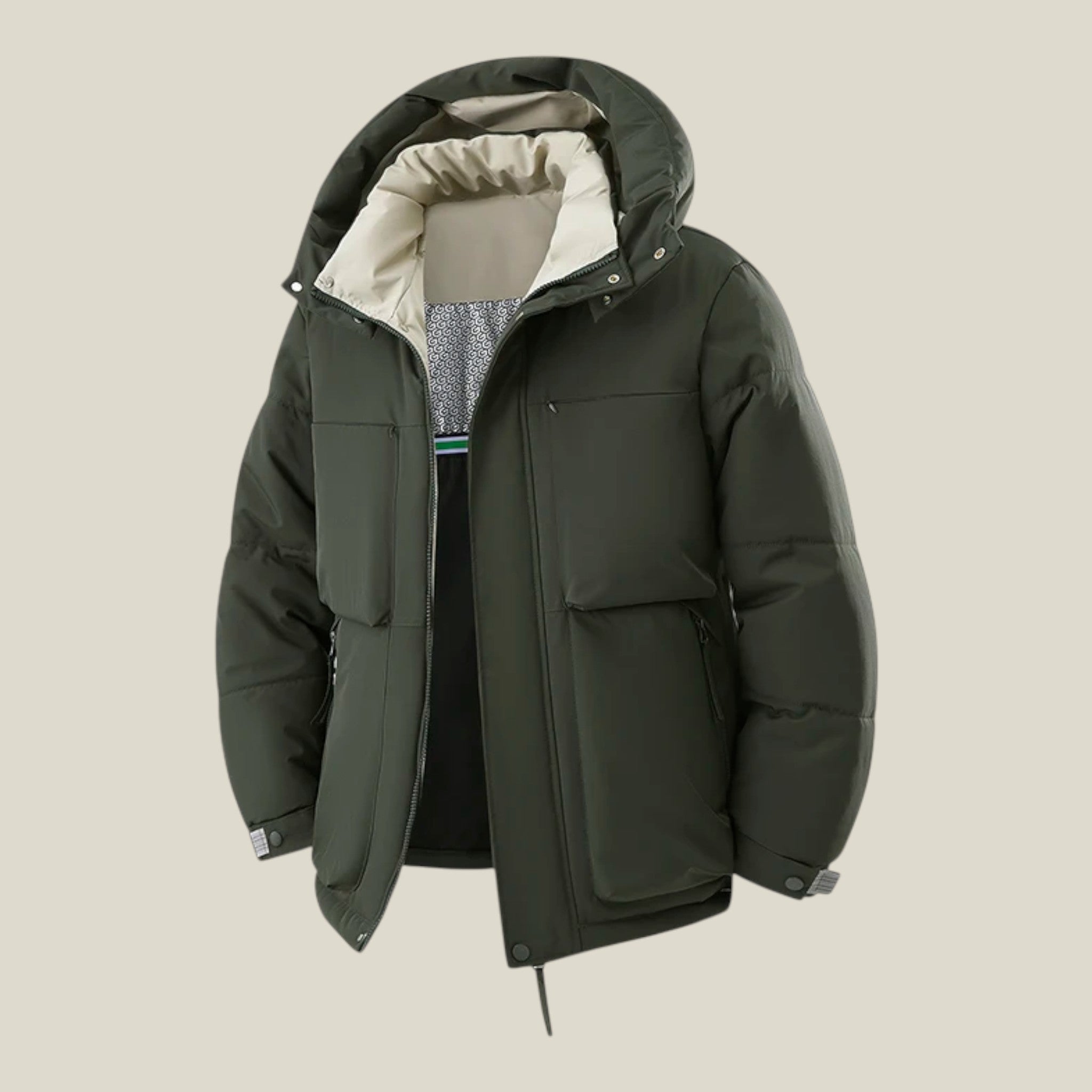 Männer Windjacke mit Abnehmbarer Kapuze-Concept Fashion Lab