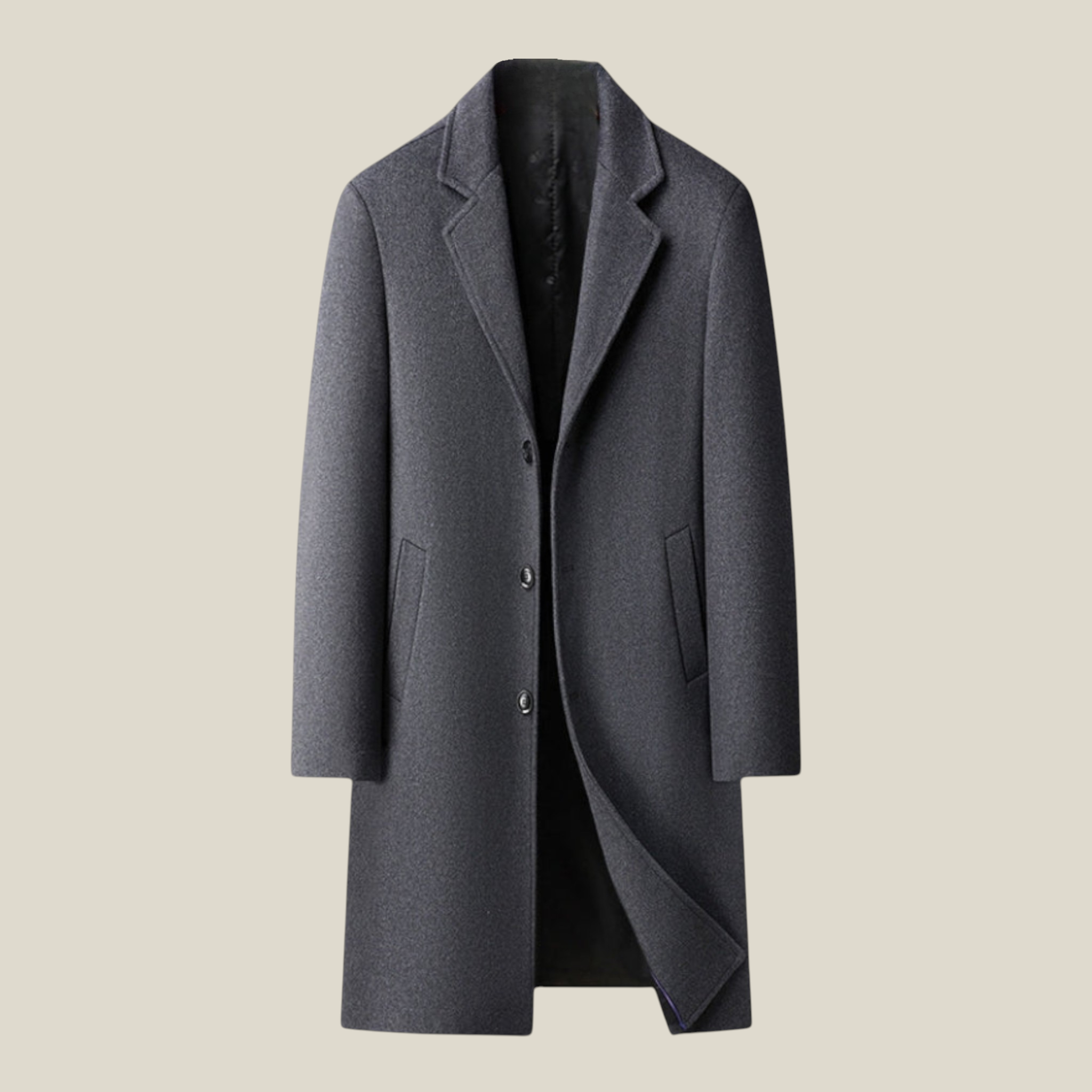 Moderner Herrenmantel-Concept Fashion Lab