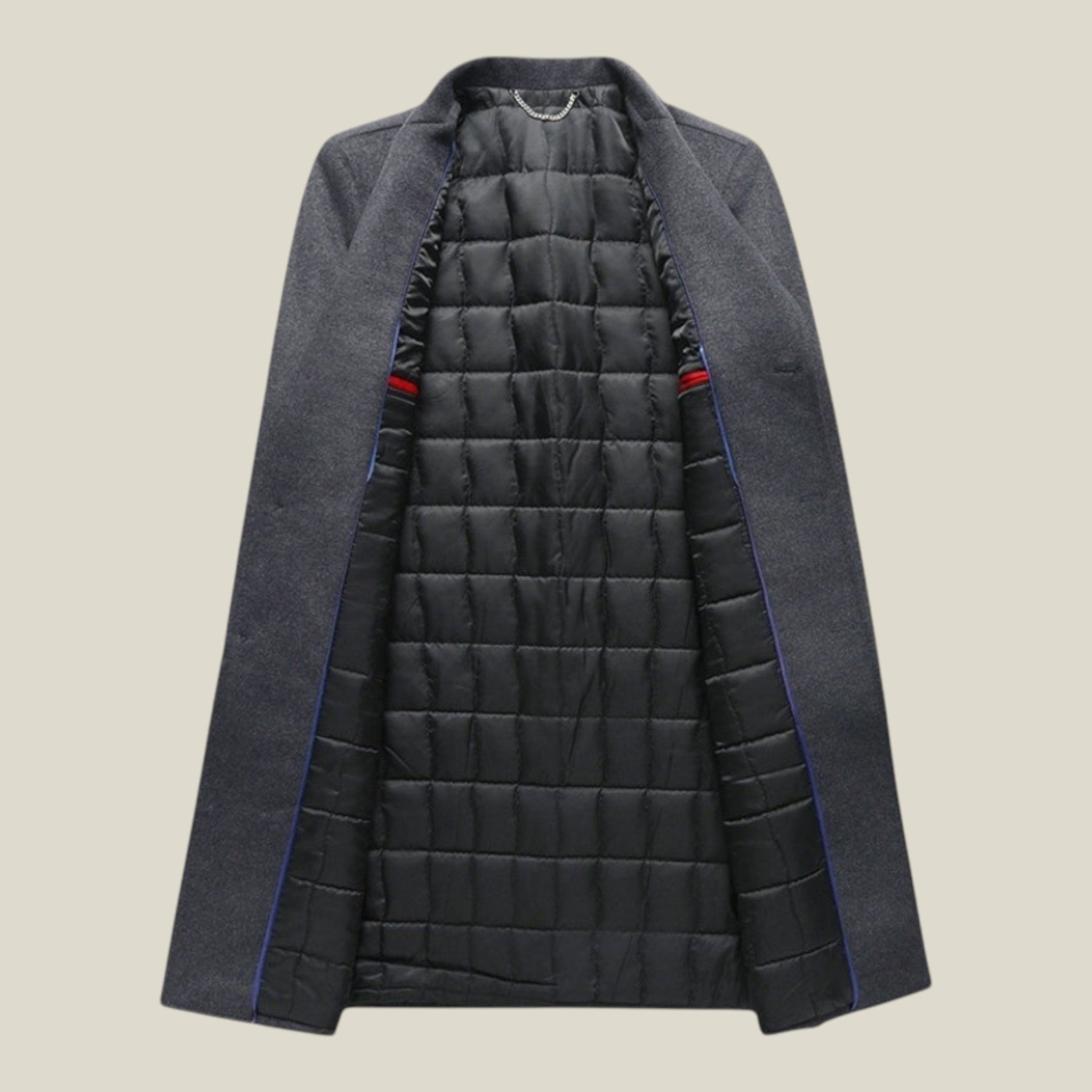 Moderner Herrenmantel-Concept Fashion Lab