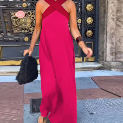 Delphine-Kleid mit überkreuztem Schnittdetail Damen