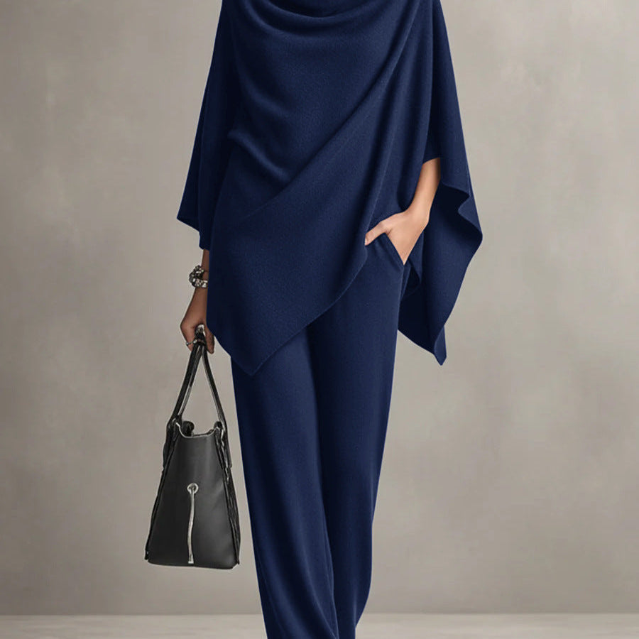 Elegantes drapiertes zweiteiliges Set