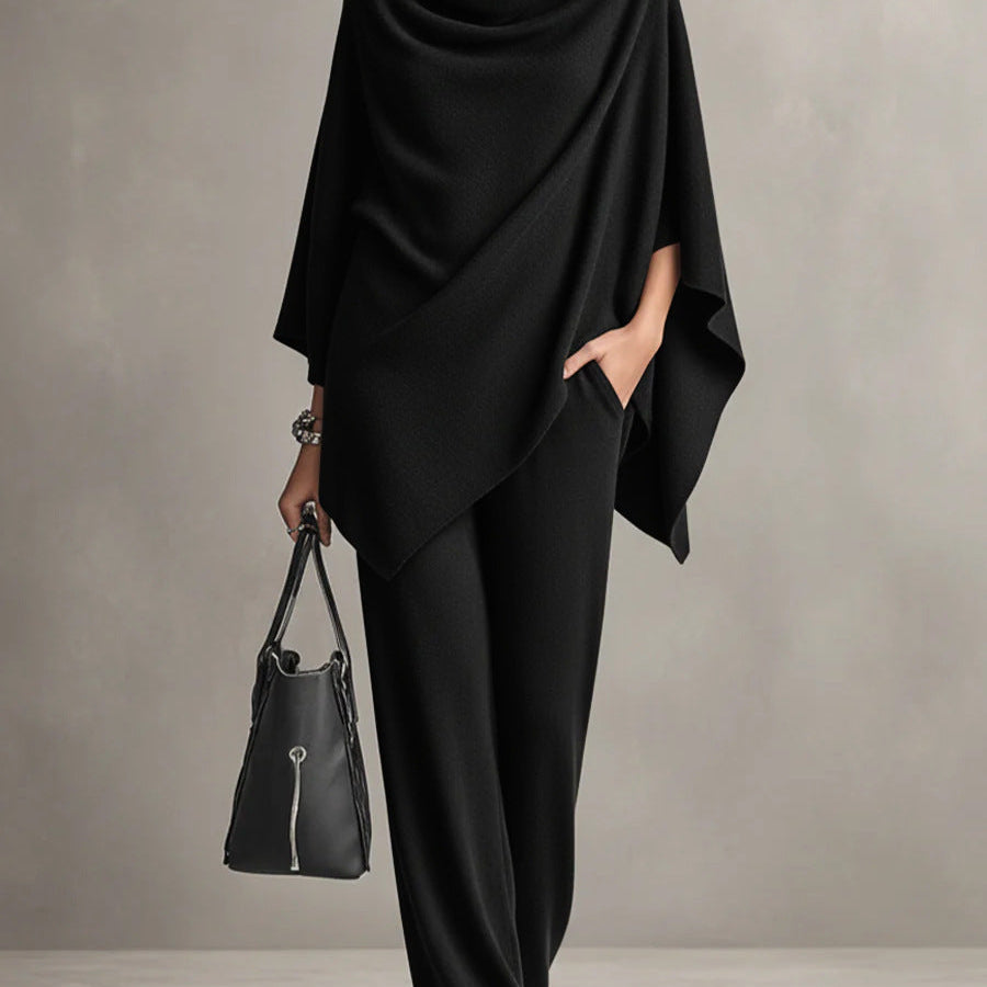 Elegantes drapiertes zweiteiliges Set