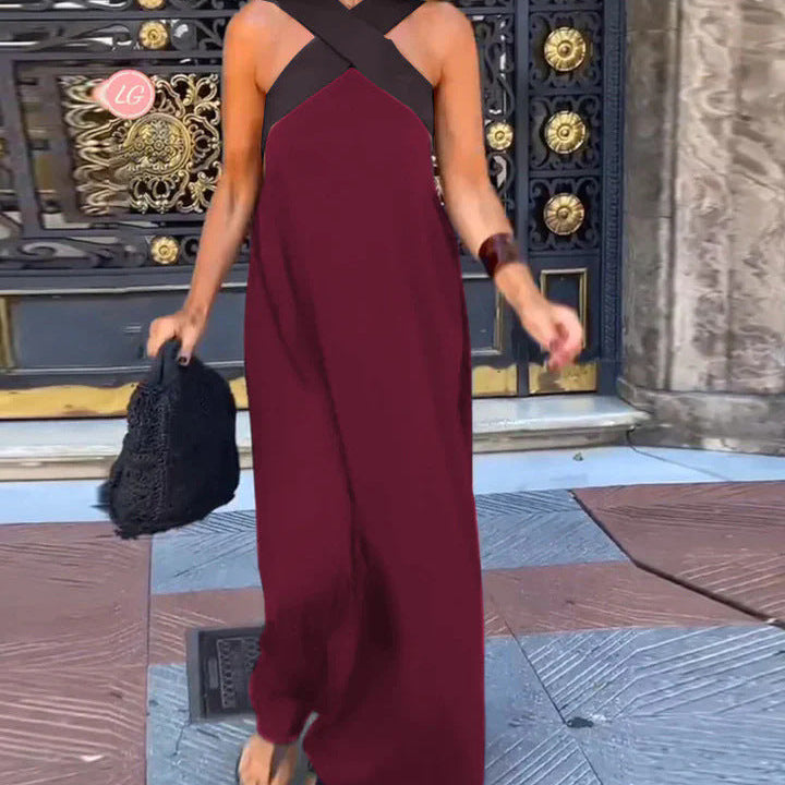 Delphine-Kleid mit überkreuztem Schnittdetail Damen