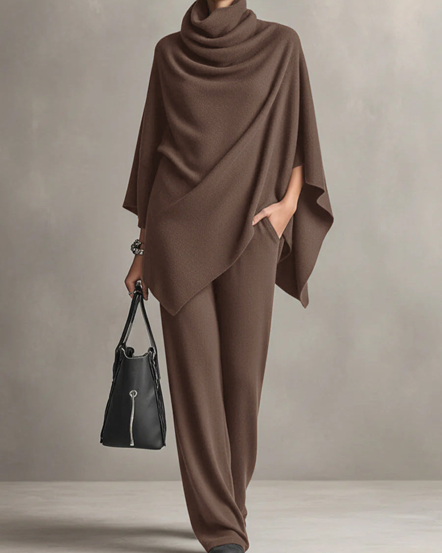 Alyris - Brown - Two-Piece Set - Concept Fashionlab