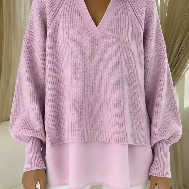Kuscheliger Strickpullover für täglichen Komfort