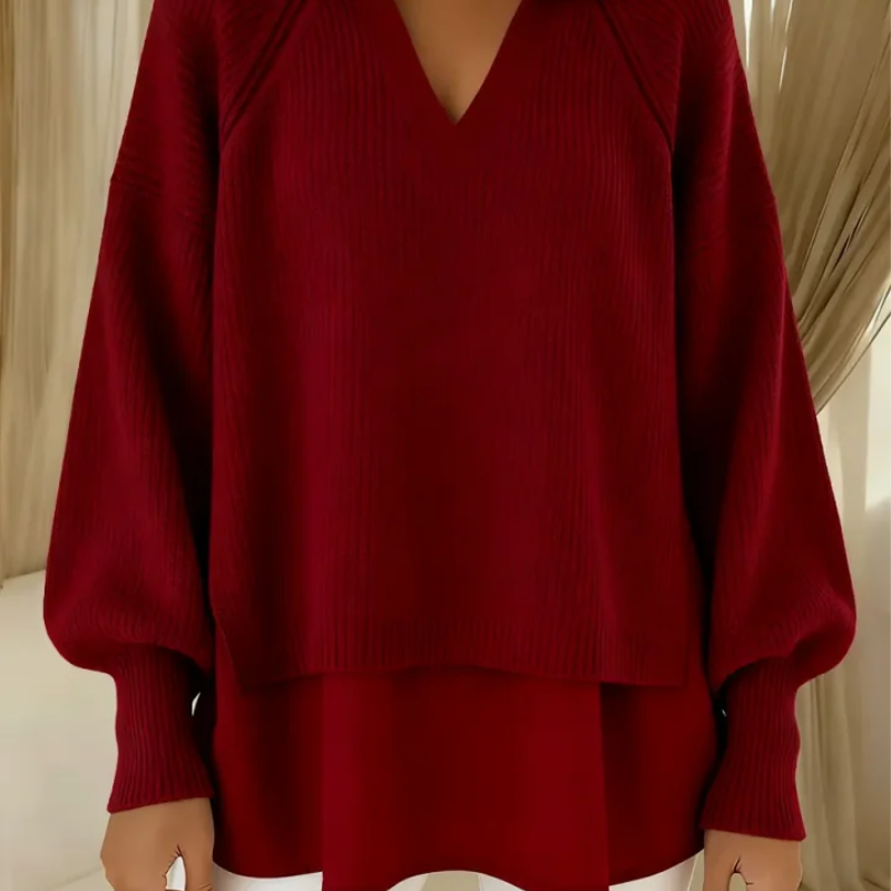 Kuscheliger Strickpullover für täglichen Komfort