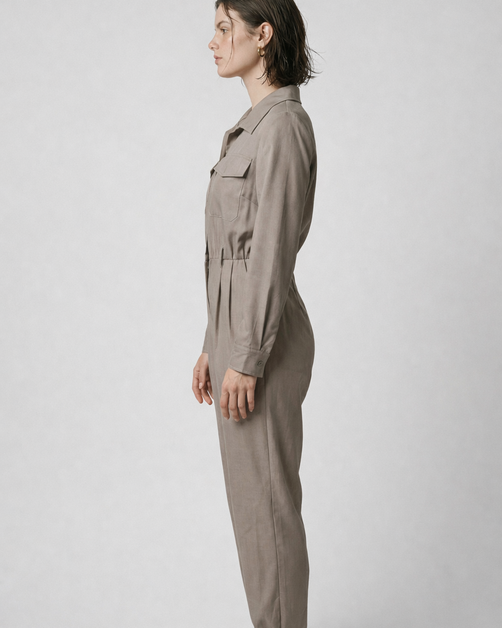 Megan Damen Jumpsuit – Leichter, eleganter Overall mit fließendem Fall für Alltag & Freizeit - - Jumpsuit - Concept Fashionlab