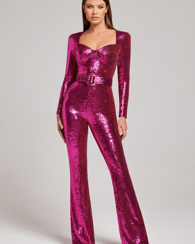 Elaine - Pailletten-Jumpsuit - - Jumpsuit - Concept Fashionlab Boutique