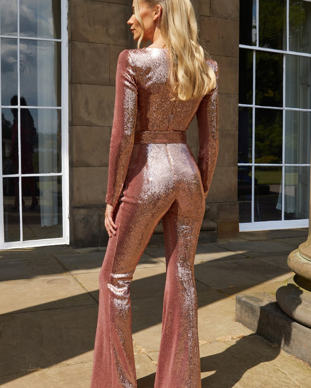 Elaine - Pailletten-Jumpsuit - - Jumpsuit - Concept Fashionlab Boutique