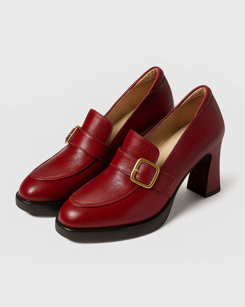 Damen Pumps mit Schnalle - - Damen > Sandalen > Absatz - Concept Fashionlab