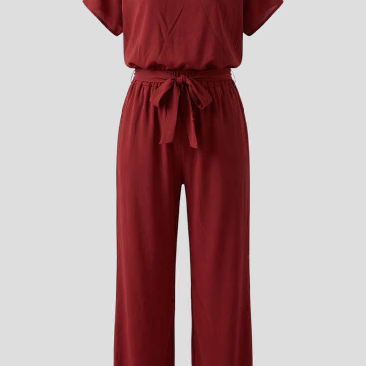 Eleganter Damen-Jumpsuit - Rot - Jumpsuit - Concept Fashionlab