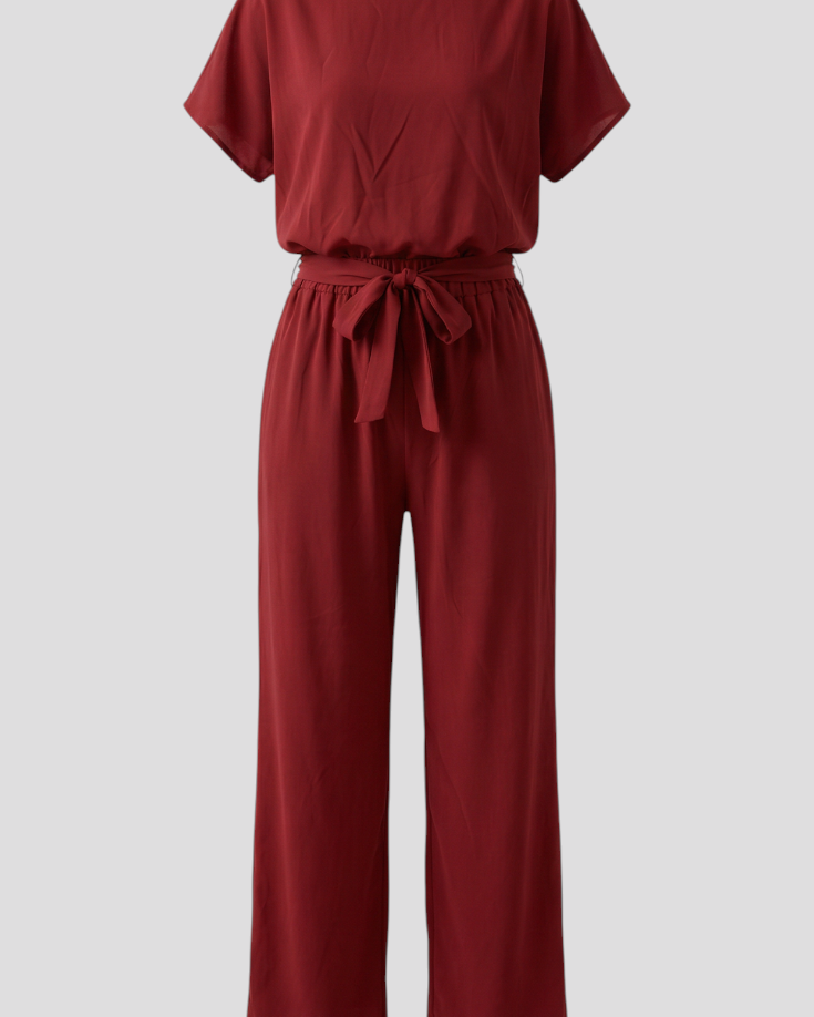 Eleganter Damen-Jumpsuit - Rot - Jumpsuit - Concept Fashionlab