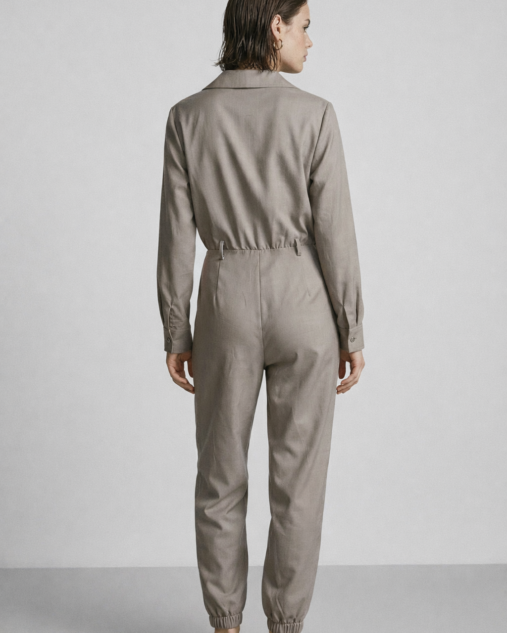 Megan Damen Jumpsuit – Leichter, eleganter Overall mit fließendem Fall für Alltag & Freizeit - - Jumpsuit - Concept Fashionlab