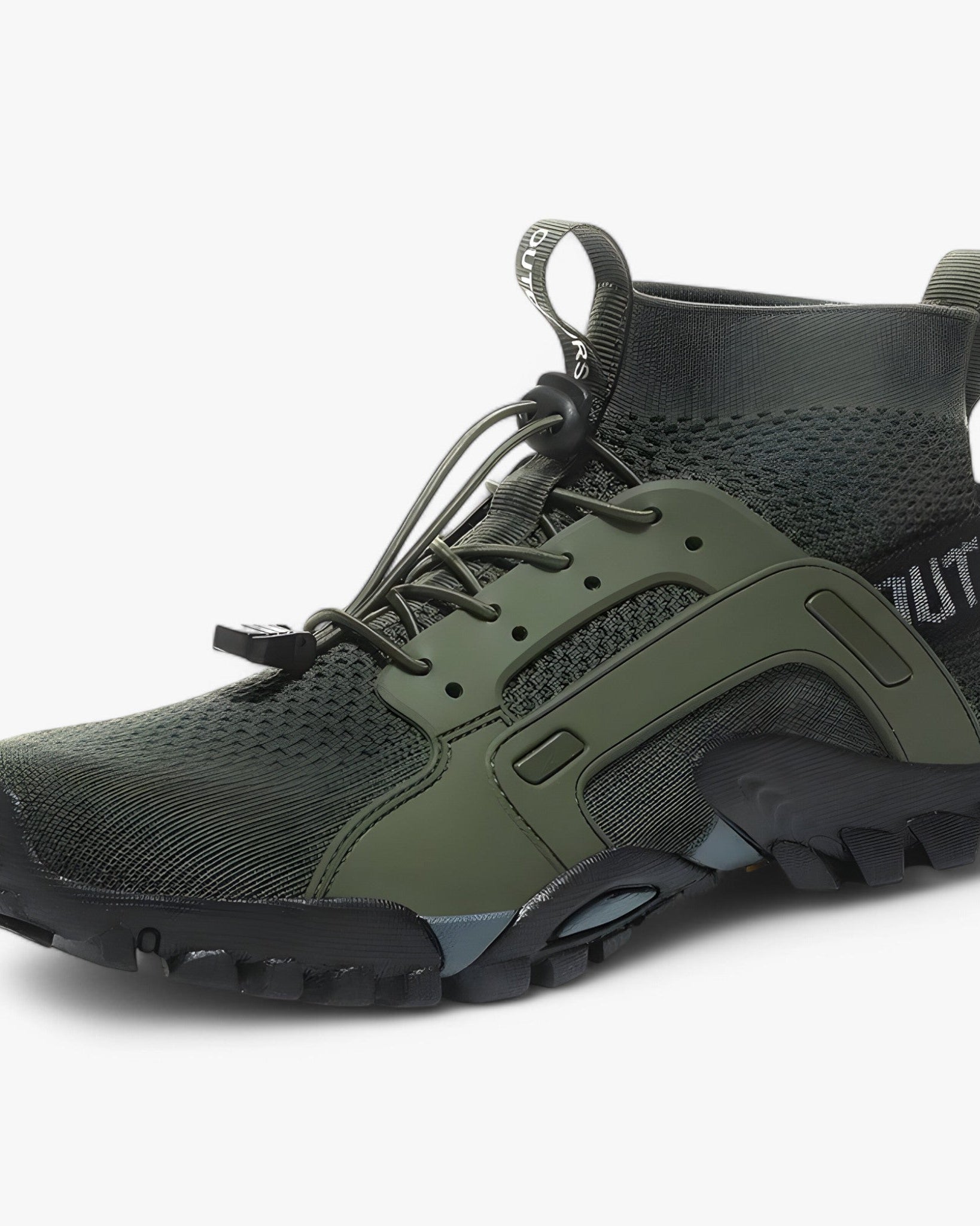 Hochgeschnittene Wanderschuhe - Grün - Hiking Boots - Concept Fashionlab