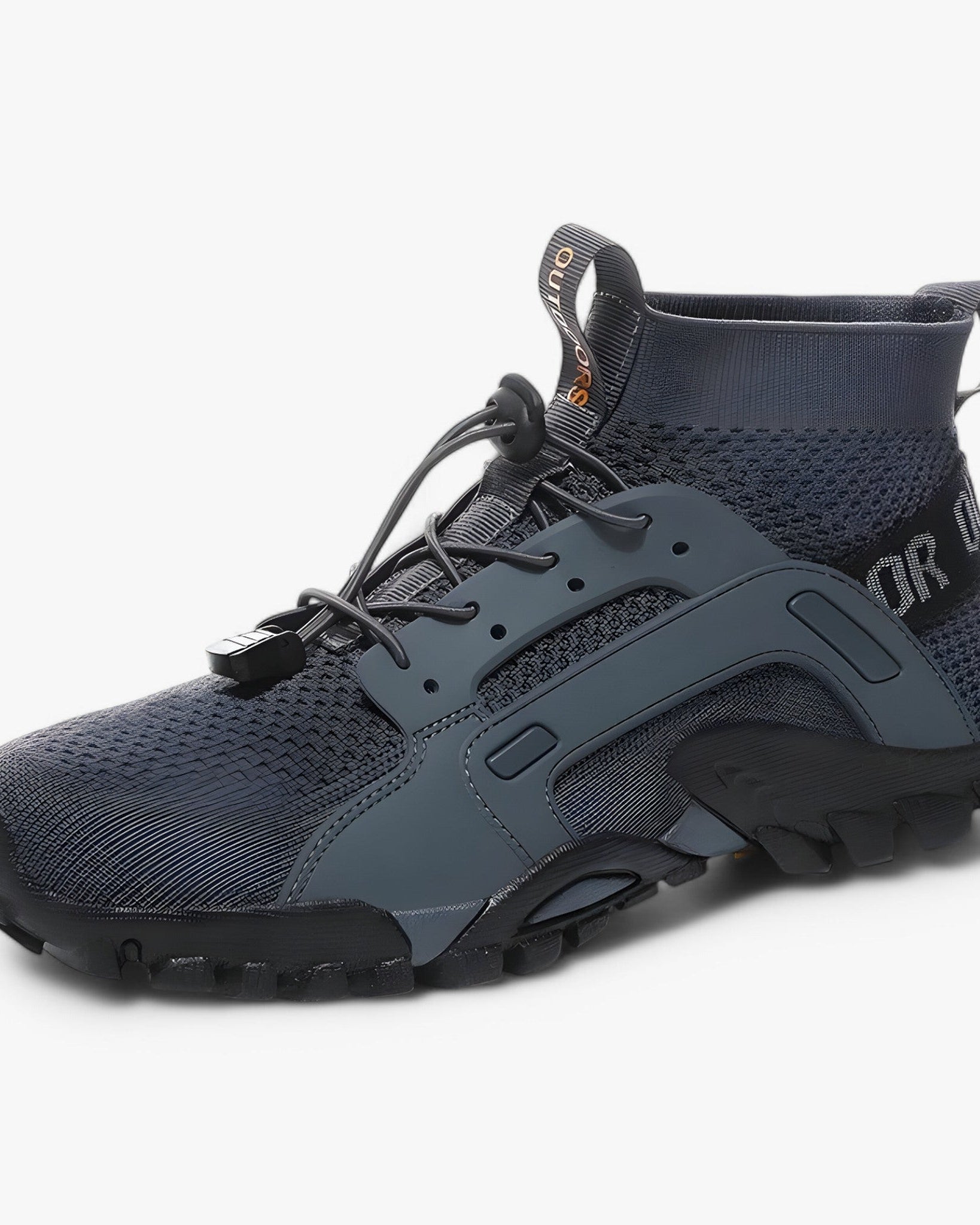 Hochgeschnittene Wanderschuhe - Grau - Hiking Boots - Concept Fashionlab