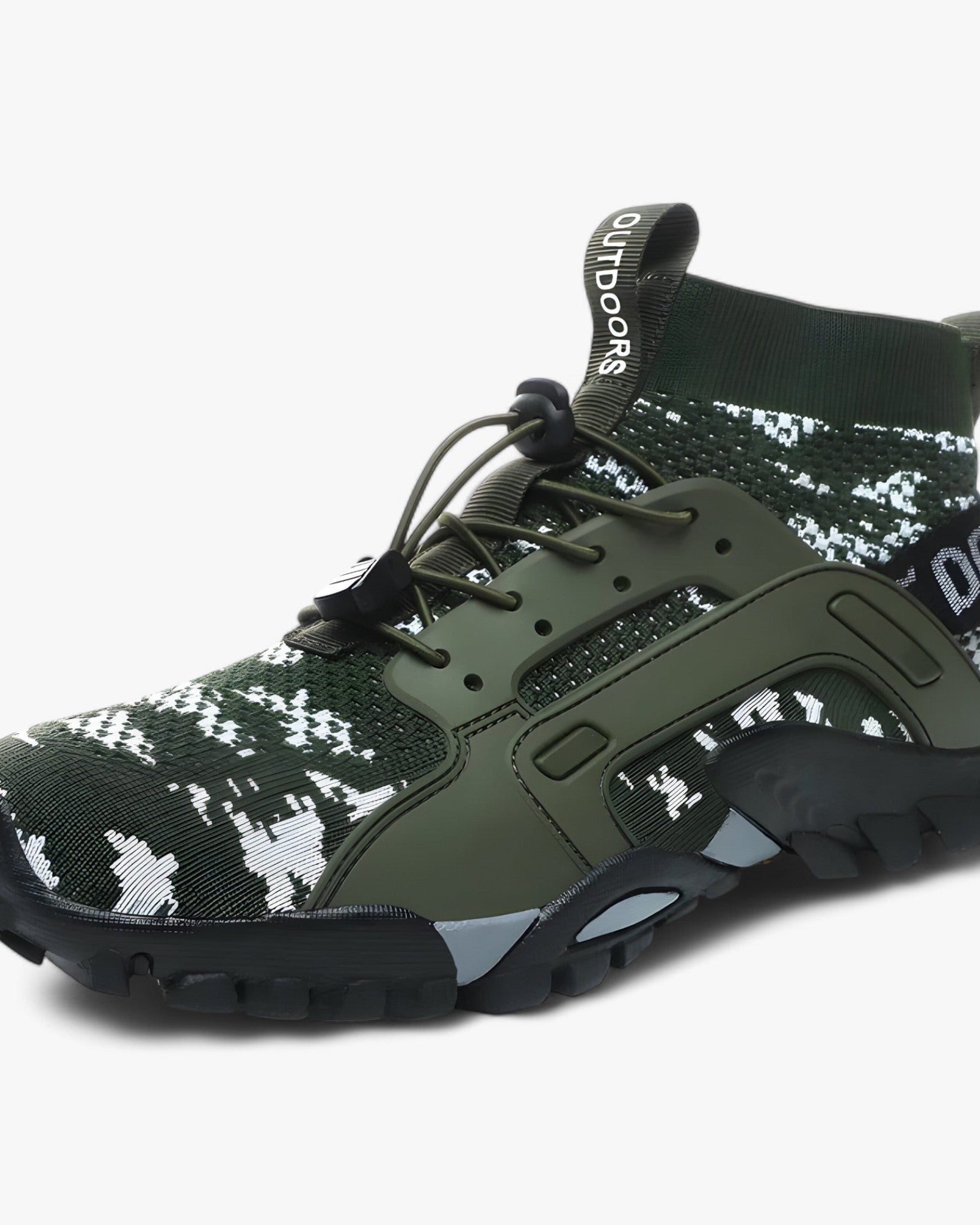 Hochgeschnittene Wanderschuhe - Mehrfarbig - Hiking Boots - Concept Fashionlab