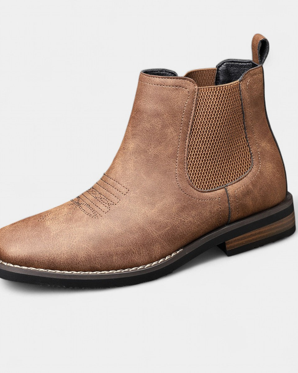 Alltagslederstiefel - - Boots - Concept Fashionlab Boutique