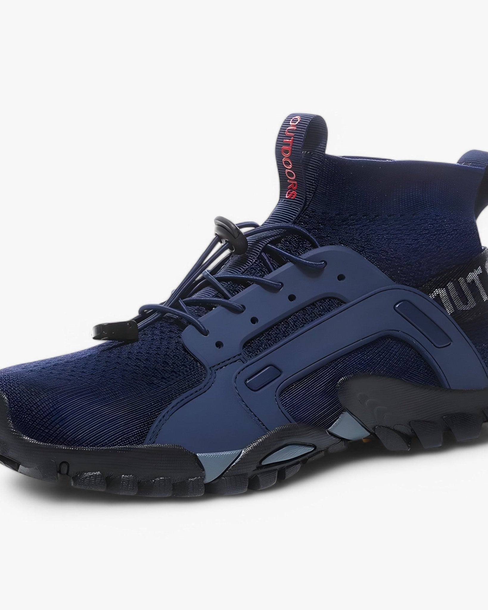 Hochgeschnittene Wanderschuhe - Blau - Hiking Boots - Concept Fashionlab
