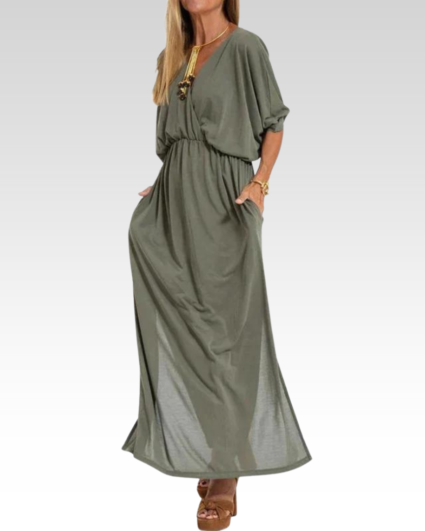 Adele – Vintage-Maxikleid - - - Cow Clothing