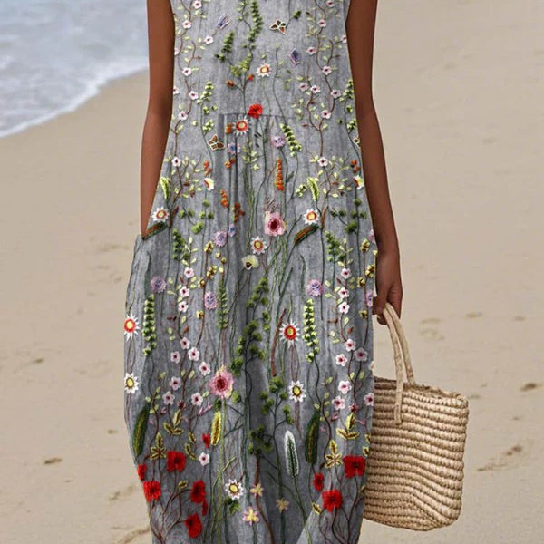 Müheloses Midi-Kleid für Alltags-Chic Damen