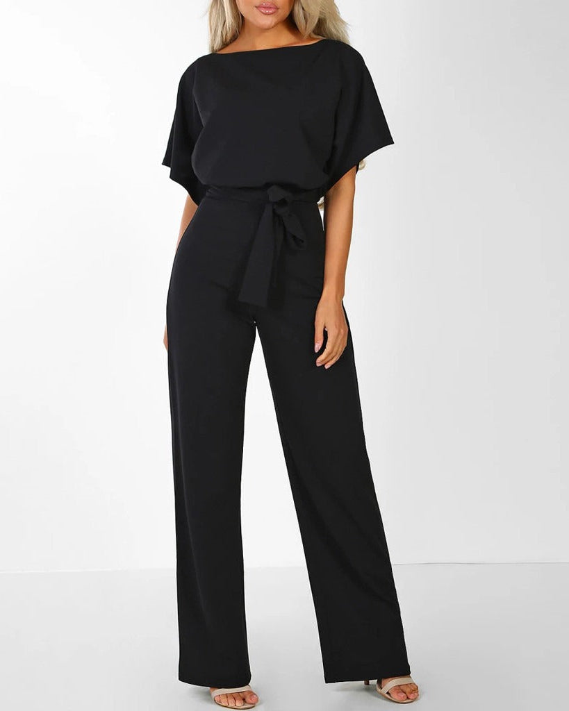 Lena – Schick & Bequem Jumpsuit - Schwarz - Jumpsuit - Concept Fashionlab Boutique