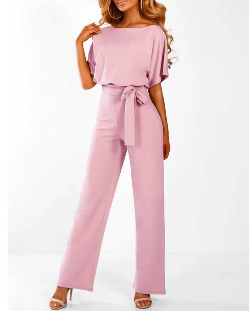 Lena – Schick & Bequem Jumpsuit - Rosa - Jumpsuit - Concept Fashionlab Boutique