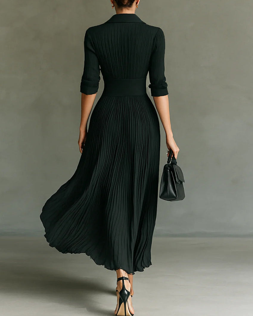 Maéline - Chic, figurschmeichelndes Kleid mit taillierter Passform Damen - - Midi Dress - Concept Fashionlab