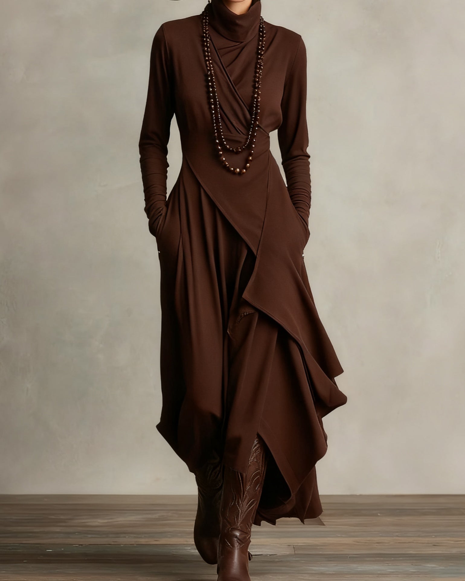 Marilyn | Timeless Elegance Maxi Dress - - Maxi Dress - Concept Fashionlab