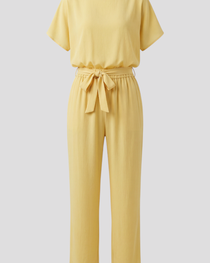 Eleganter Damen-Jumpsuit - Gelb - Jumpsuit - Concept Fashionlab
