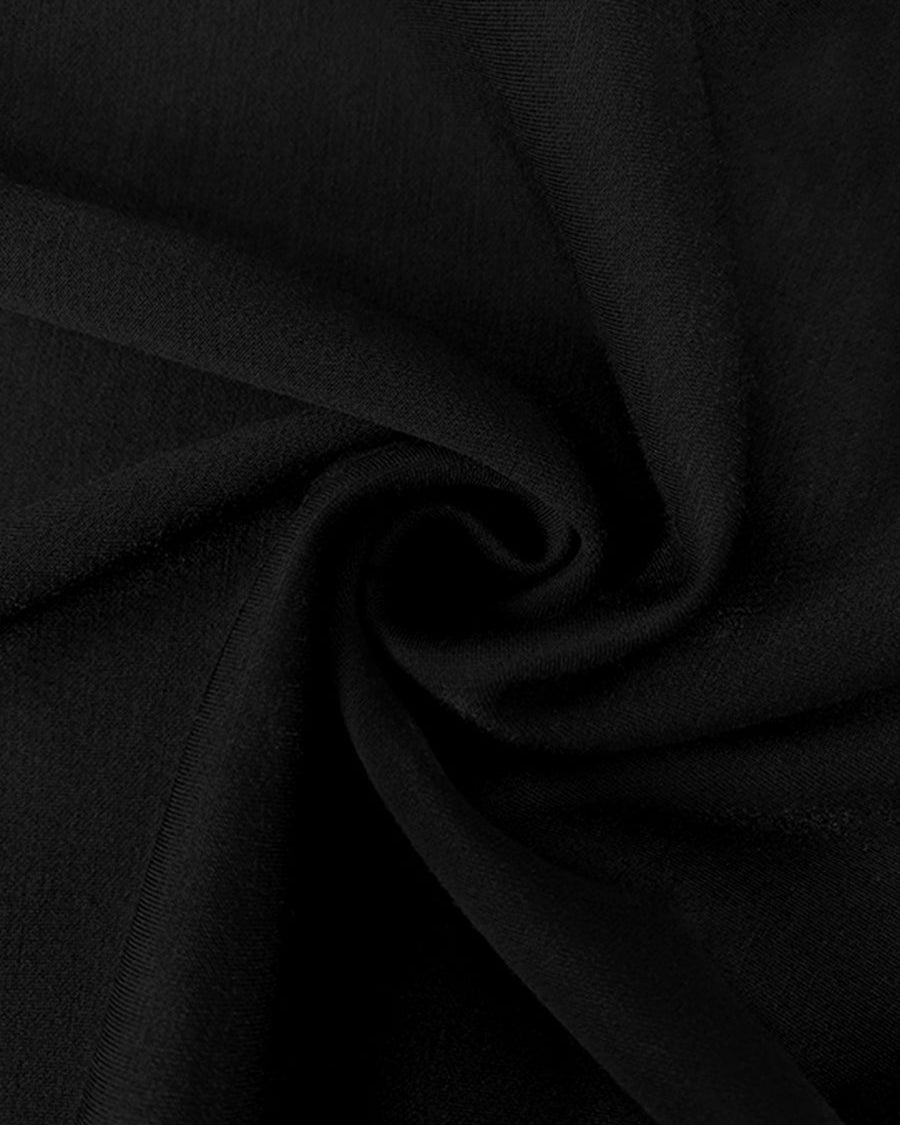 Maxikleider mit Stehkragen, lockeren Puffärmeln, geknöpft und seitlich geschlitzt - - Maxi Dress - Concept Fashionlab