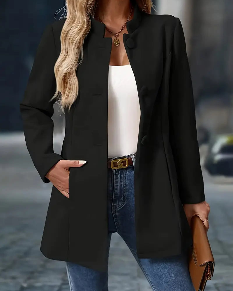 Schlanke, elegante, maßgeschneiderte Jacke Damen - Black - Damen > Jacken - Concept Fashionlab