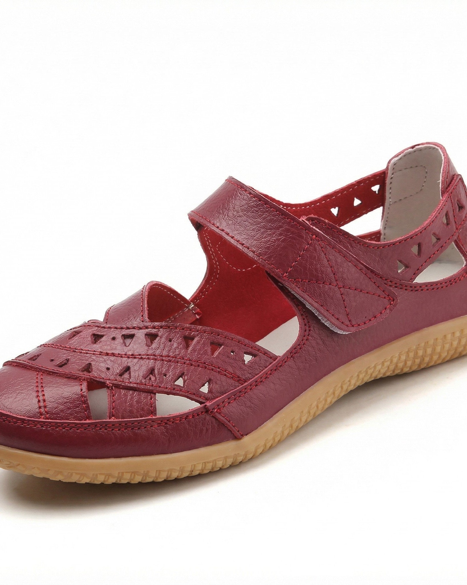 Orthopädische Geh-Sandalen für täglichen Tragekomfort Damen - Rosenrot - Damen > Sandalen > Orthopädisch - Concept Fashionlab