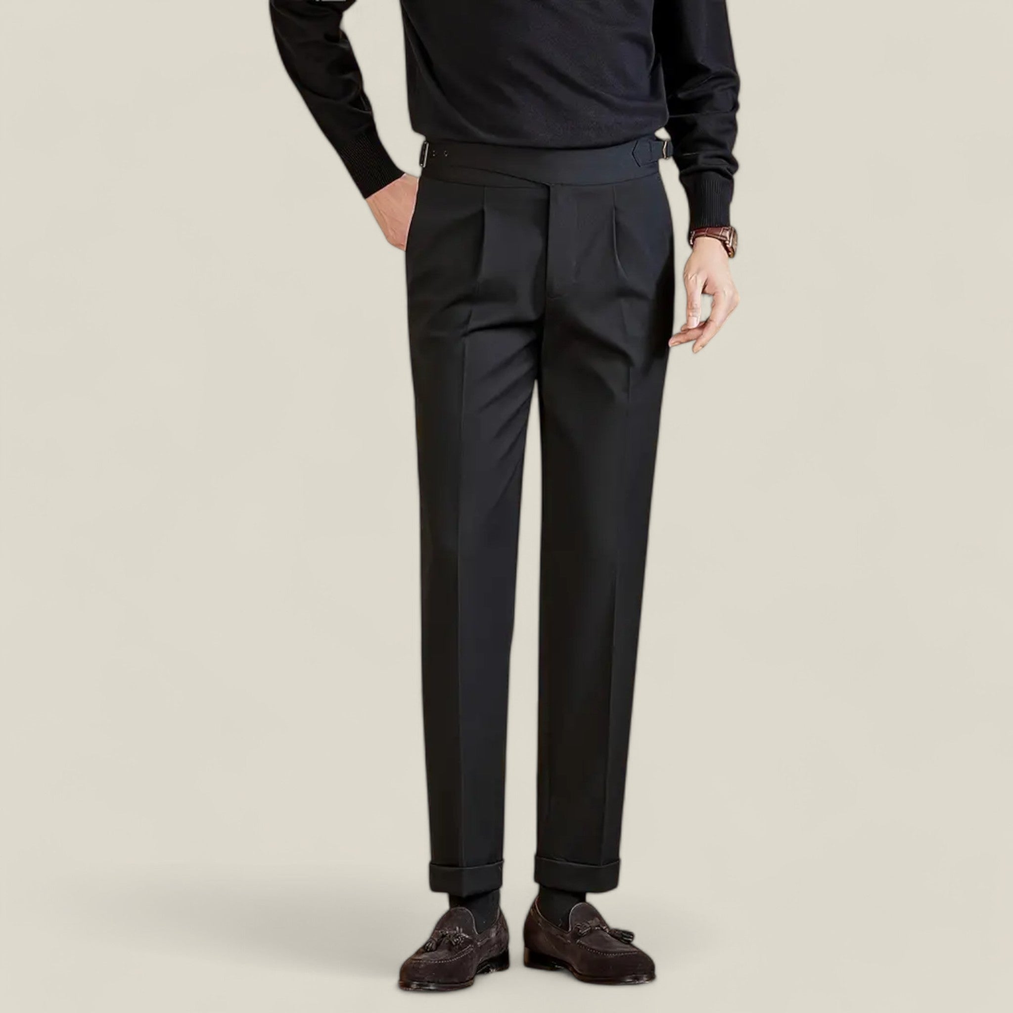 Bert | Italienische Anzughosen – Business-Stil Herbst/Winter - - - Concept Fashionlab