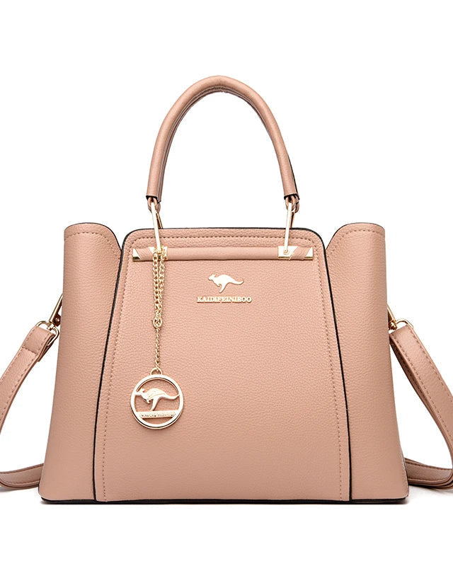 Die stilvolle Alltags-Tasche für mühelosen Stil Damen - Beige Rose - Damen > Taschen - Concept Fashionlab