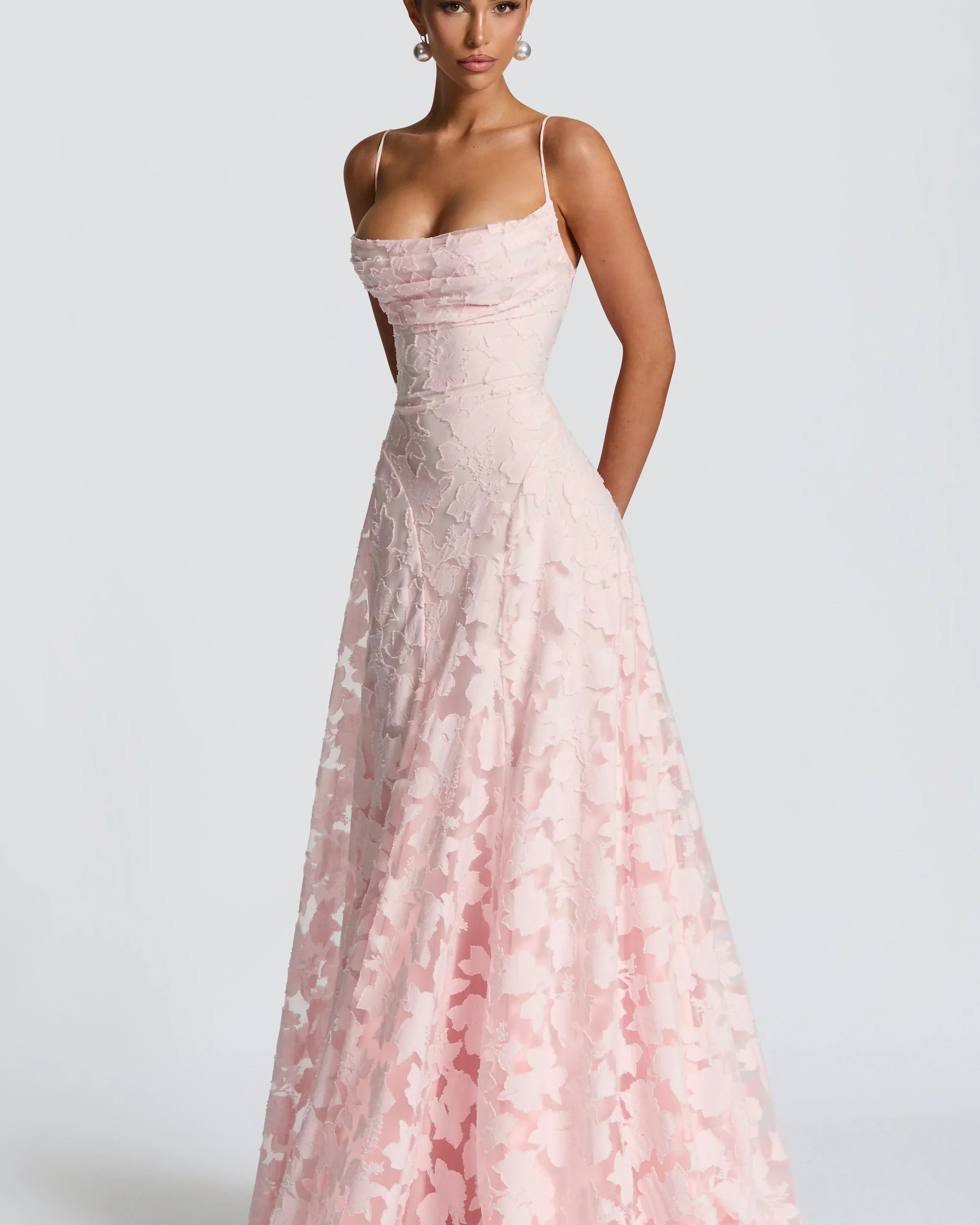 Aveline |Elegant Lace Corset Maxi Dress - Glamorous Evening Gown - - Maxi Dress - Concept Fashionlab