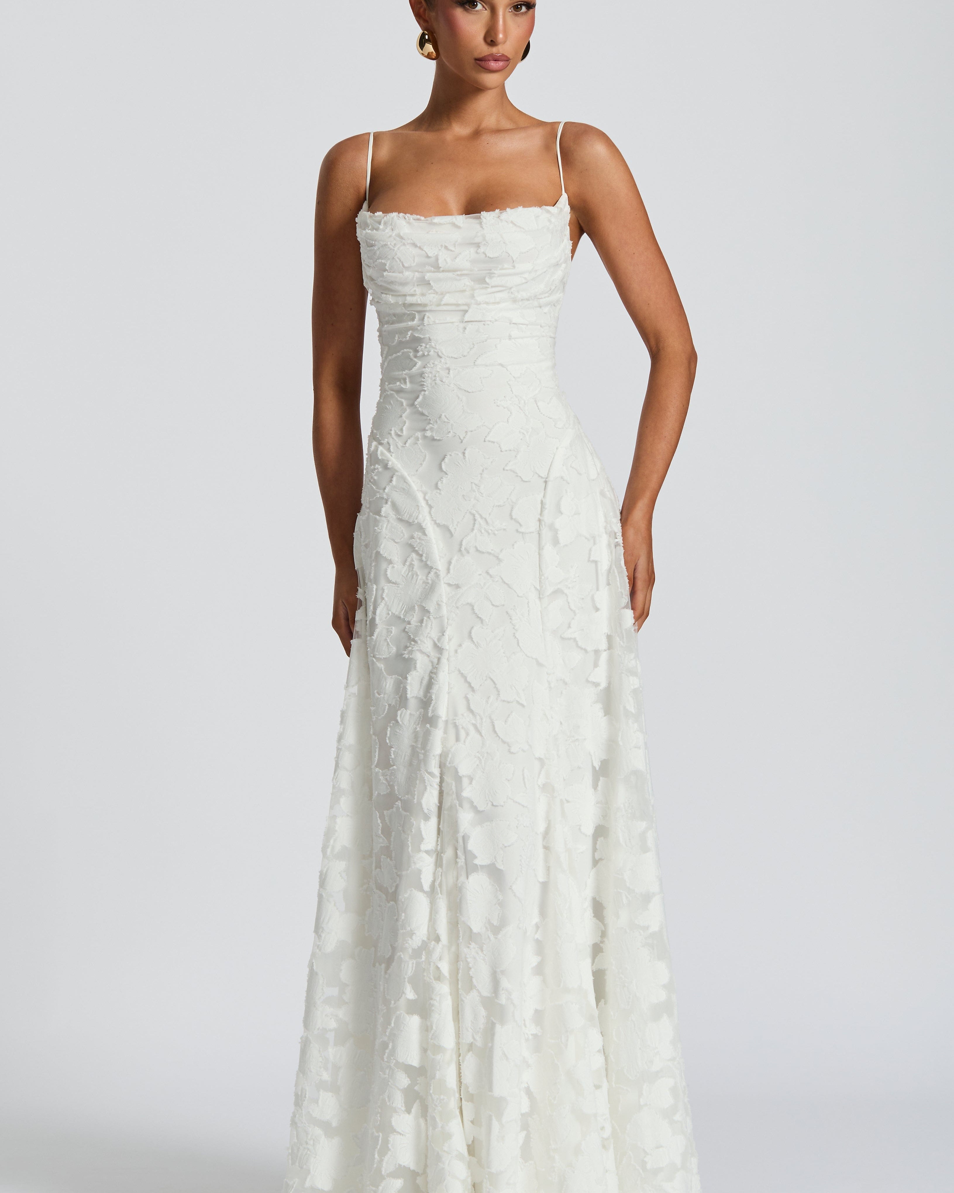 Aveline |Elegant Lace Corset Maxi Dress - Glamorous Evening Gown - - Maxi Dress - Concept Fashionlab