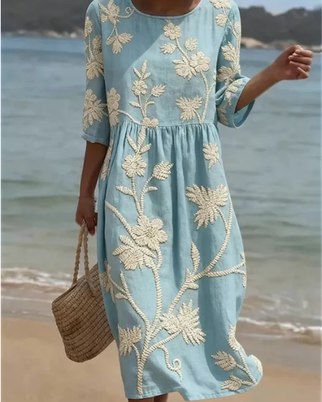 Kelsey | Elegantes Blumenkleid - - Dress - Cow Clothing