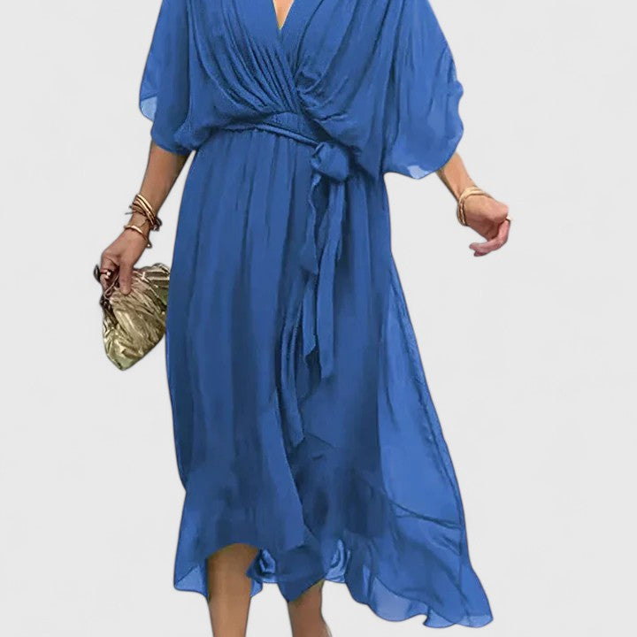 Nada | Elegantes Kleid mit V-Ausschnitt