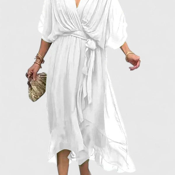 Nada | Elegantes Kleid mit V-Ausschnitt