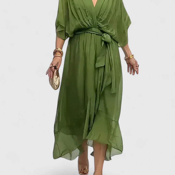 Nada | Elegantes Kleid mit V-Ausschnitt